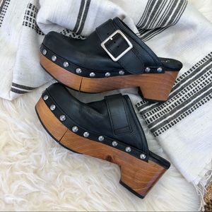 Free People Culver City Clogs - Black